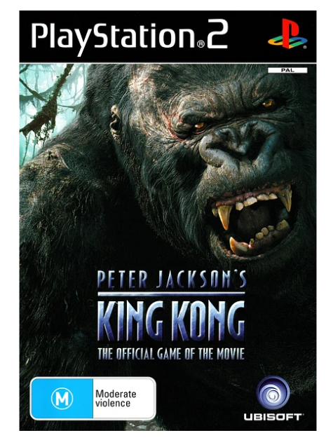 PS2 PETER JACKSONS KING KONG THE OFFICIAL GAME OF THE MOVIE - USADO