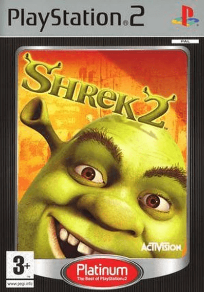 PS2 SHREK 2 PLATINUM - USADO