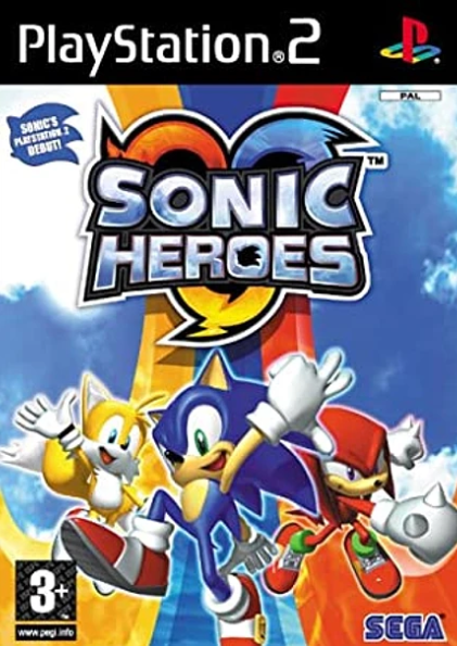PS2 SONIC HEROES - USADO