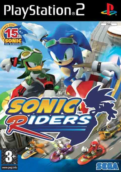 PS2 SONIC RIDERS - USADO