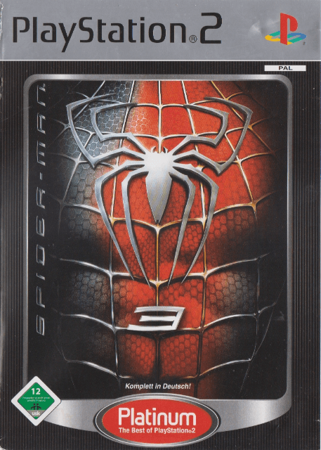 PS2 Spider-Man 3 Platinum - USADO