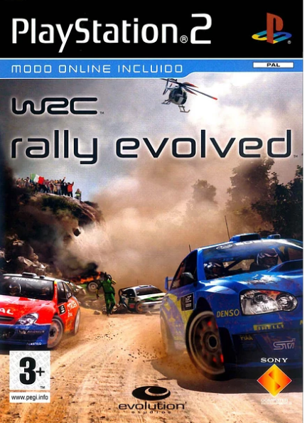 PS2 WRC RALLY EVOLVED - USADO