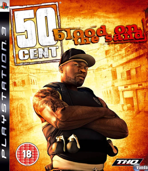 PS3 50 CENT BLOOD ON THE SAND - USADO
