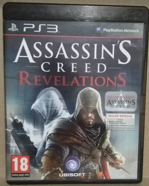 PS3 ASSASSIN´S CREED REVELATIONS EDIÇÃO ESPECIAL inclui Banda Sonora - USADO