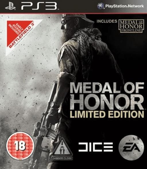 PS3 MEDAL OF HONOR EDIÇAO LIMITADA - USADO