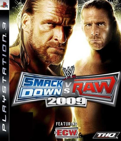 PS3 SMACKDOWN VS RAW 2009 - USADO