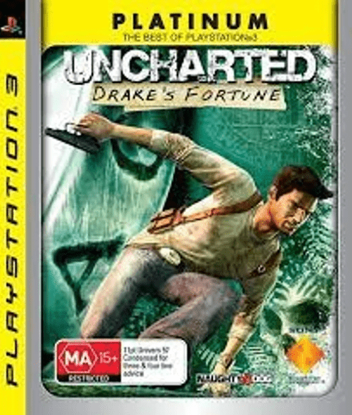 PS3 Uncharted Drake´s Fortune PLATINUM - USADO