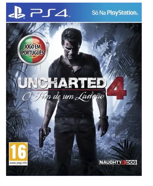 PS4 UNCHARTED 4 -O FIM DE UM LADRÃO USADO