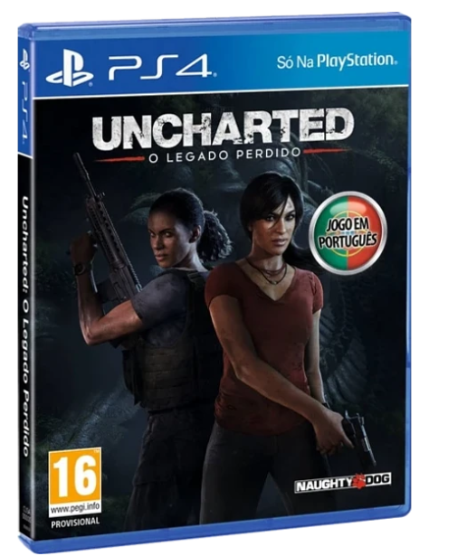 PS4 UNCHARTED O LEGADO PERDIDO - USADO