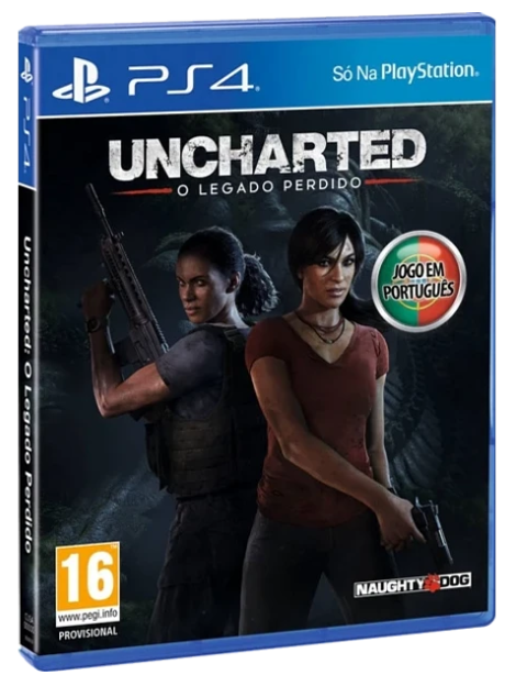 PS4 UNCHARTED O LEGADO PERDIDO **NOVO**