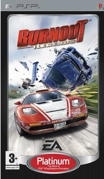 PSP BURNOUT LEGENDS PLATINUM - USADO