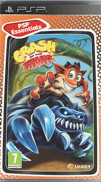 PSP Crash of the Titans Essentials - USADO