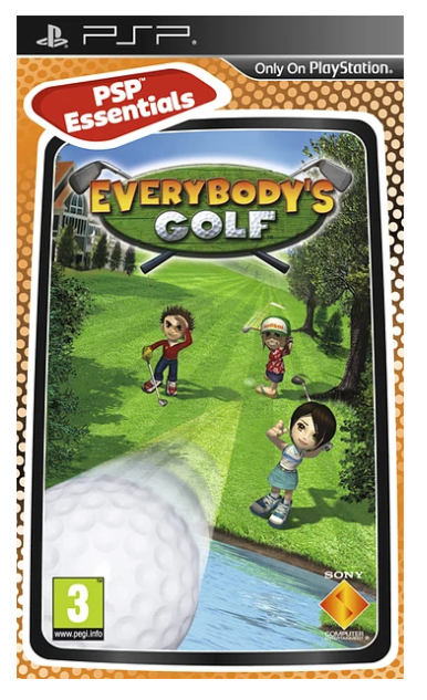 PSP EVERYBODY`S GOLF PSP ESSENTIALS - USADO