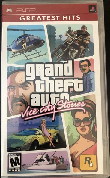 PSP GTA VICE CITY STORIES GREATEST HITS - USADO