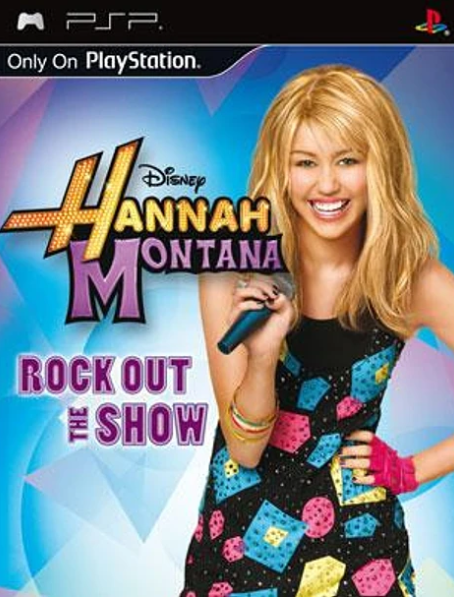 PSP HANNAH MONTANA ROCK OUT THE SHOW - USADO