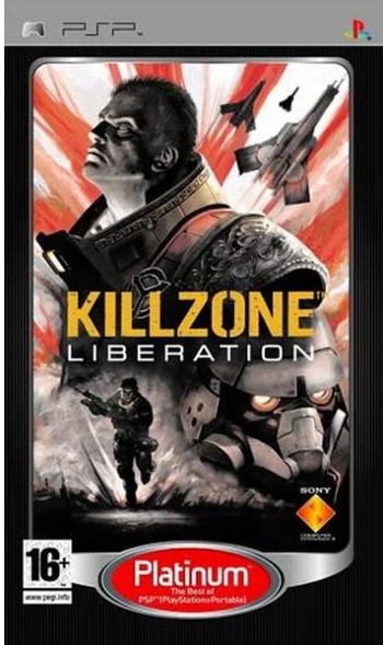 PSP Killzone Liberation PLATINUM - USADO
