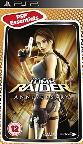 PSP LARA CROFT TOMB RAIDER ANNIVERSARY PSP ESSENTIALS - USADO