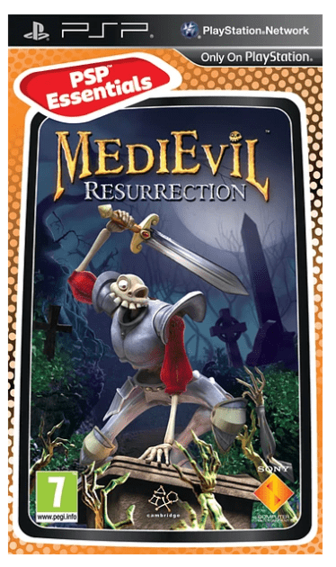 PSP Medievil Ressurrection Essentials - USADO