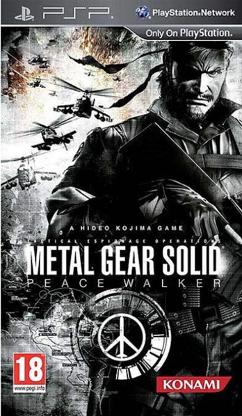 PSP METAL GEAR SOLID PEACE WALKER - USADO