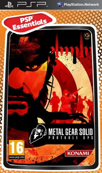 PSP METAL GEAR SOLID PORTABLE OPS Essentials - USADO