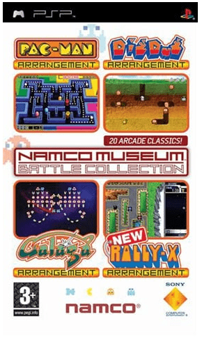 PSP Namco Museum Battle Collection - USADO