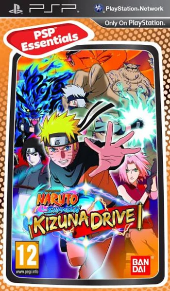 PSP Naruto Shippuden: Kizuna Drive Essencials - USADO