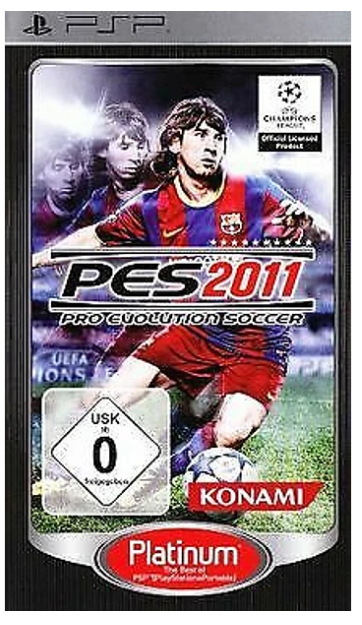 PSP PES 2011 Pro Evolution Soccer Platinum - USADO