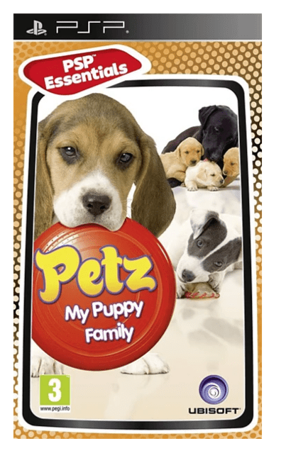 PSP PETZ MY PUPPY FAMILY -PSP ESSENTIALS - USADO