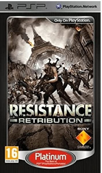 PSP Resistance Retribution Platinum - USADO