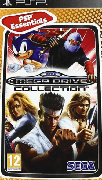 PSP Sega Mega Drive Collection ESSENTIALS - USADO