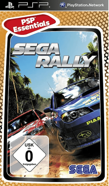 PSP SEGA RALLY- PSP ESSENTIALS - USADO