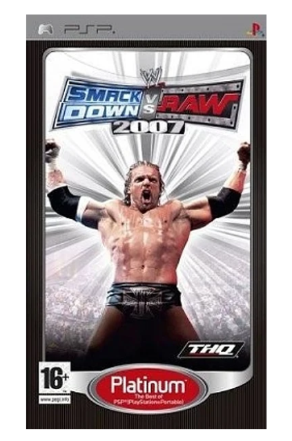 PSP SMACKDOWN VS RAW 2007 - USADO