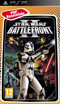 PSP Playstation Portable Star Wars Battlefront II ESSENTIALS - USADO