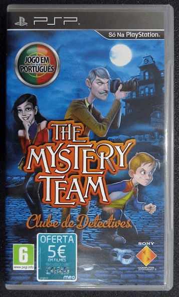 PSP THE MYSTERY TEAM CLUBE DE DETECTIVES - USADO