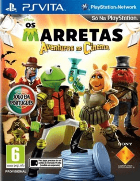 PSVITA MARRETAS AVENTURAS NO CINEMA - USADO