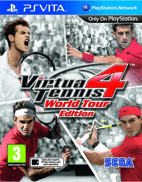 PSVITA Virtua Tennis 4 World Tour Edition - USADO