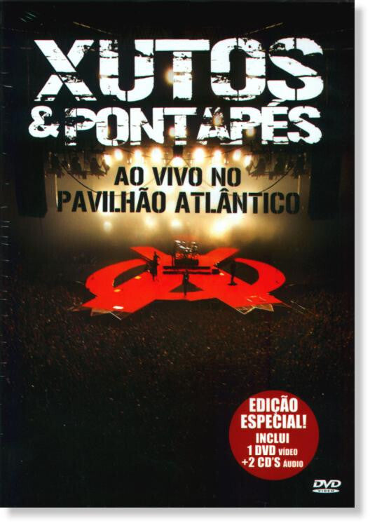 Xutos & Pontapés – Ao Vivo No Pavilhão Atlântico DVD + 2X CD AUDIO - USADO