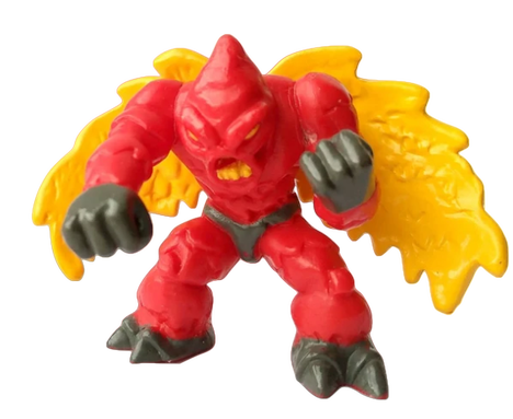 The Fiery Mortal Angel - Gormiti Energheia - People of Volcano - Lava - USADO