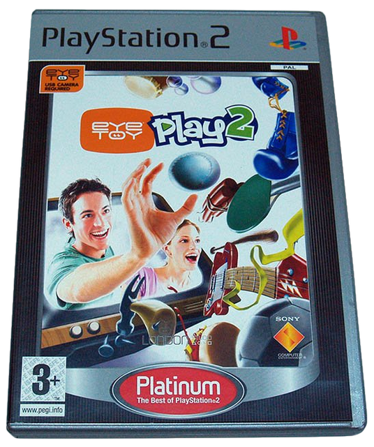 PS2 EyeToy Play 2 Platinum - USADO