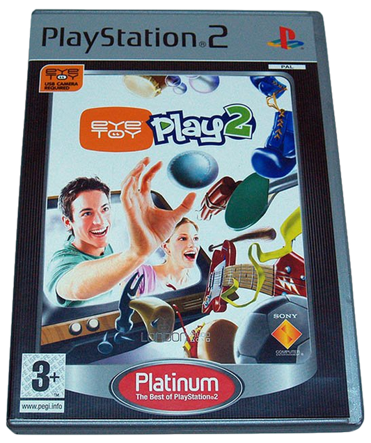 PS2 EyeToy Play 2 Platinum - USADO