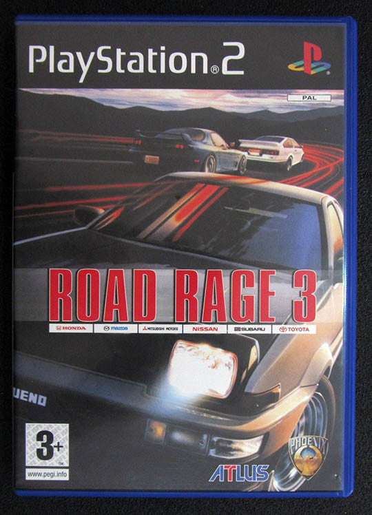 PS2 ROAD RAGE 3 - USADO