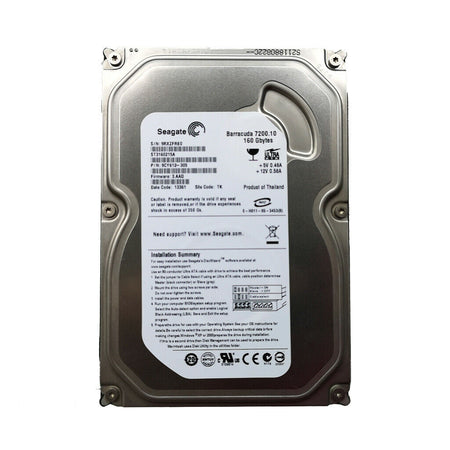 HDD 3.5 SEAGATE BARRACUDA 7200RPM 160GB - USADO