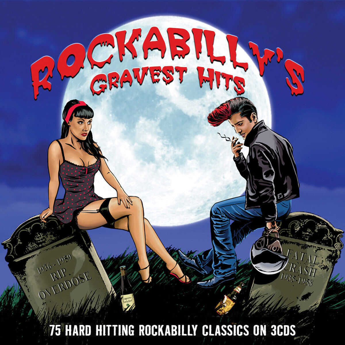 CD Various – Rockabilly's Gravest Hits - USADO