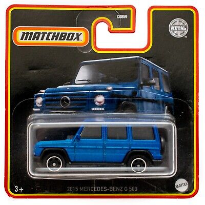 Mercedes-benz G 500 550 W463 Azul Matchbox MB1195 2022 1:64