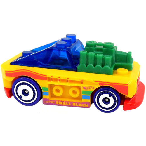 Hot Wheels New For 2021 Factory Set Experimotors #131 Custom Small Block Yellow