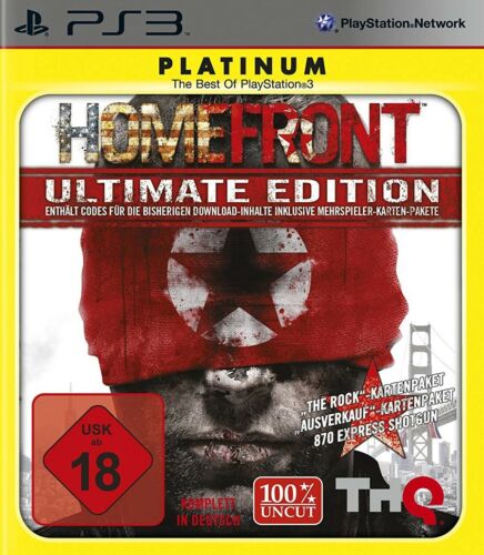 PS3 Homefront Ultimate Edition Platinum - USADO