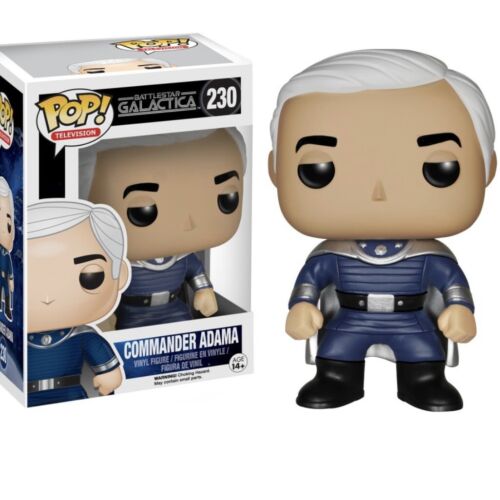 Funko Pop Commander Adama VAULTED Battlestar Galactica