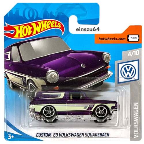 Hot Wheels Custom ´69 Volkswagem Squareback FYD057 2019