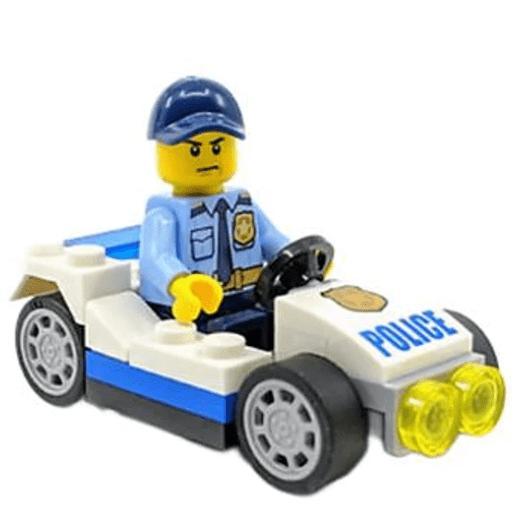 LEGO City Policeman with Police Car Minifigure Foil Pack Set 951907 2018 LIMITED EDITION