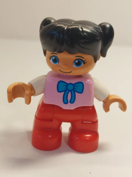 Lego Duplo Figure Child GIrl Ping Shirt Red Pants LDF01947205pb032 - USADO